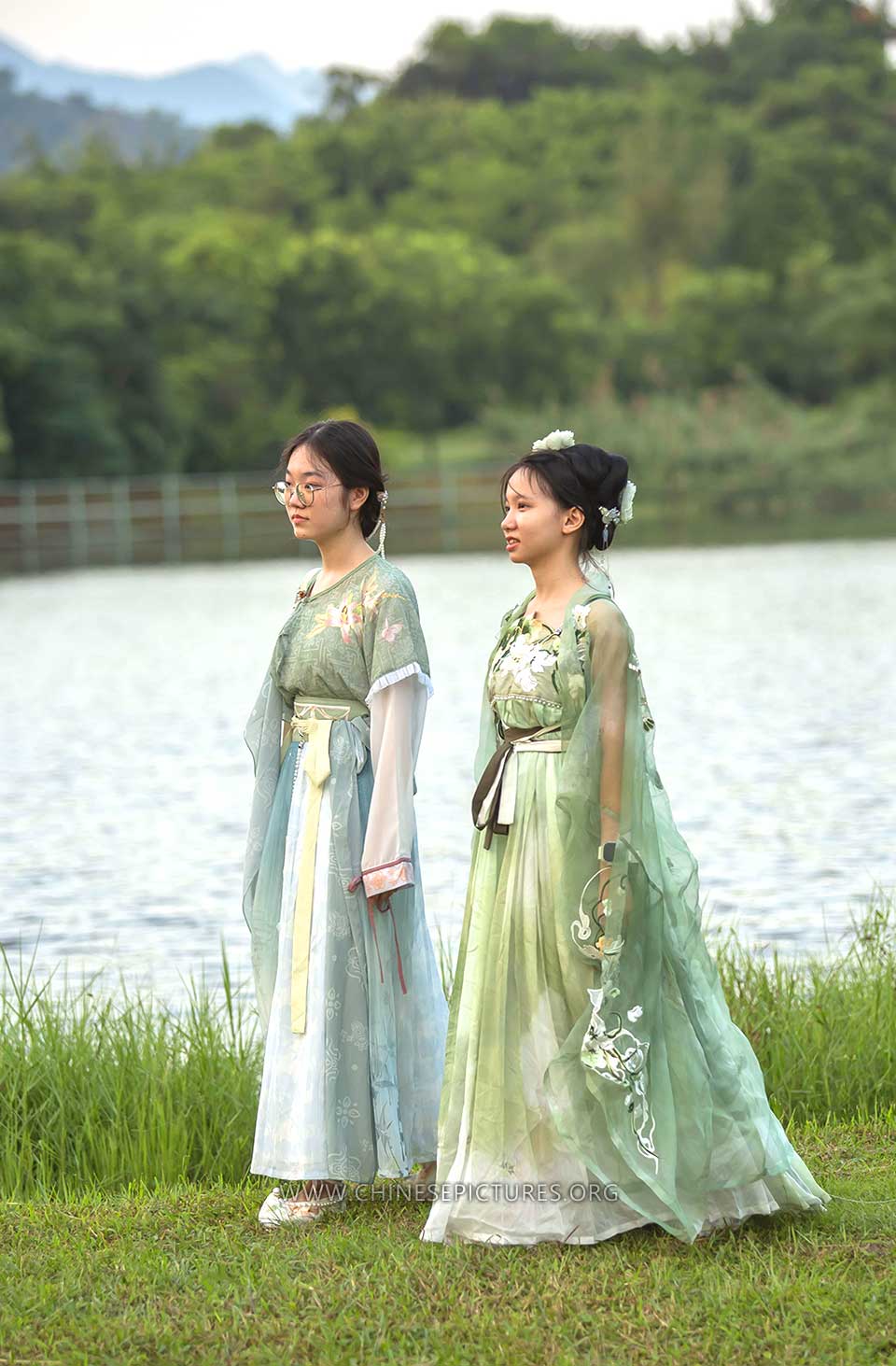 Lady Green Hanfu 2023